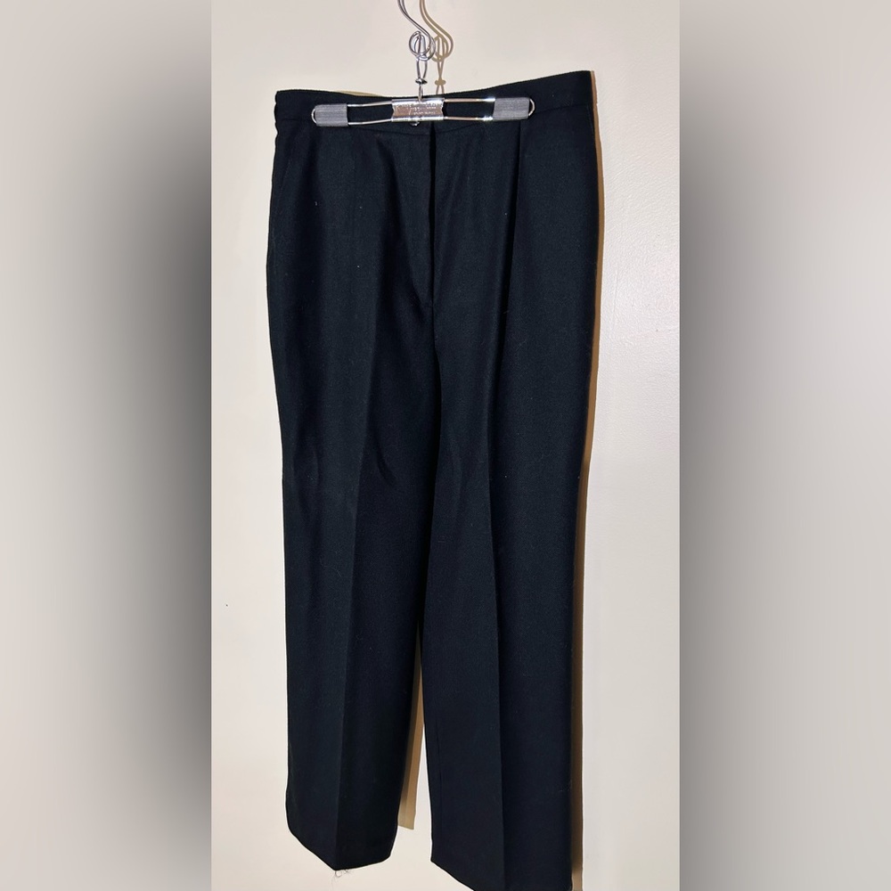 Vintage Filene’s Black Wool Trousers